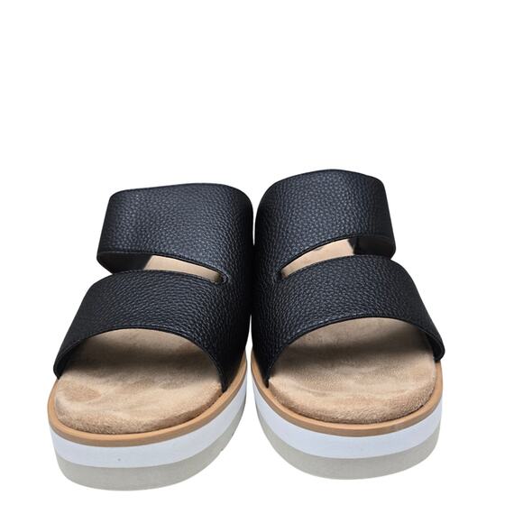 Giani Bernini Platform Sandals Slides Womens 9 Comfort Quiet Luxury Coastal NEW - Picture 3 of 12